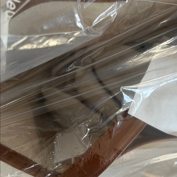 NEW • Evangeline tote bag from Reformation - canvas tan leather - Picture 7 of 13